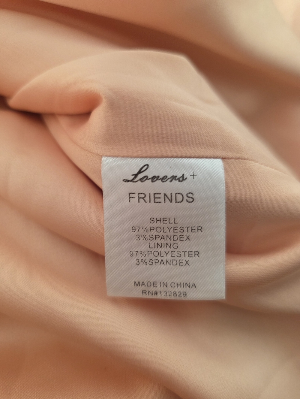 Nwt LOVERS + FRIENDS REVOLVE BOHO Sleeveless V-Neck Midi Dress Peach Wedding Y2k - Picture 11 of 15